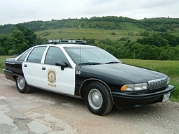 Beverly Hills Police Car
